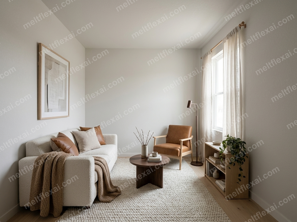 MeltFlex result for test 1: empty room staging